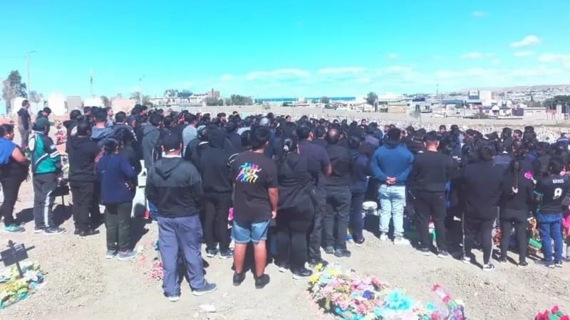 Inhumación del comerciante asesinado en el Cementerio Oeste.