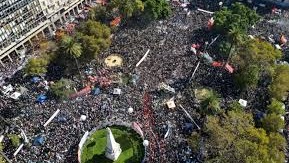Multitudinaria marcha el pasado 24 de marzo.