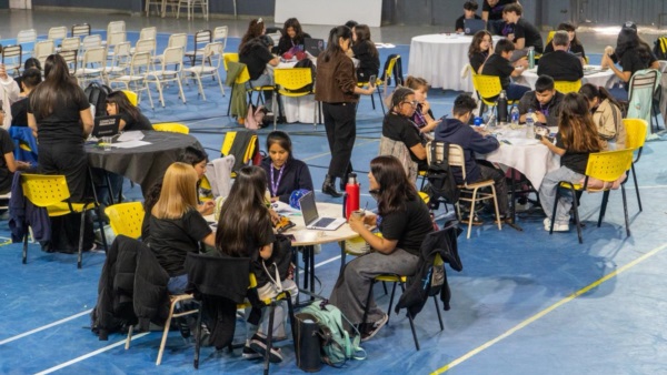 El evento se desarrolló en el gimnasio de Playa Unión.