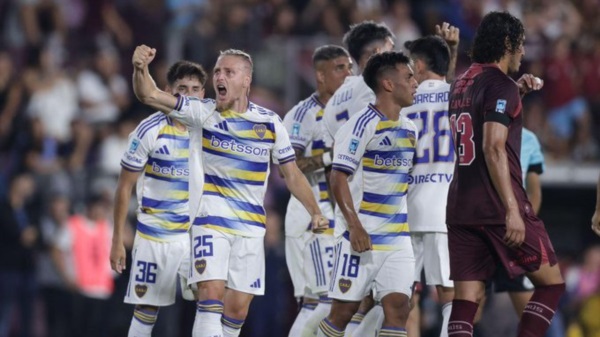 Ascacibar (foto) y Delgado acompañaron de muy buena manera. Doblete de Merentiel. Boca no sufrió nunca. Pudo haber hecho algún gol más. 