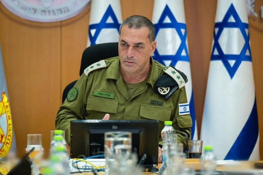 Eyal Zamir, jefe del ejército israelí. 