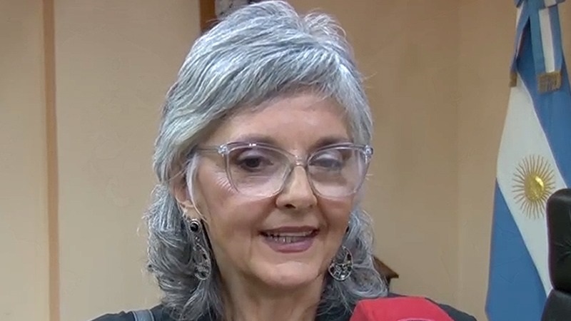 Gilda Sandiano, protagonista del unipersonal “Palabras como golpes”, obra dirigida por Nora Inés Marinao.