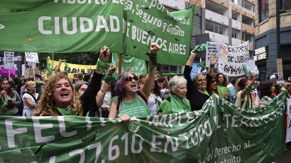 Marcha del Día de la Mujer Trabajadora.