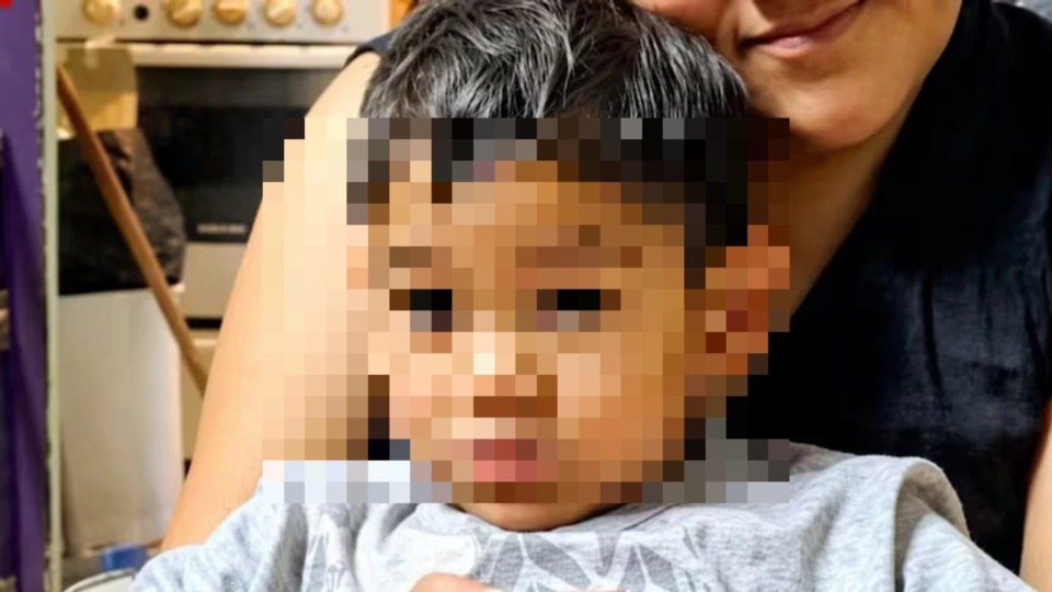El niño Ángel López.