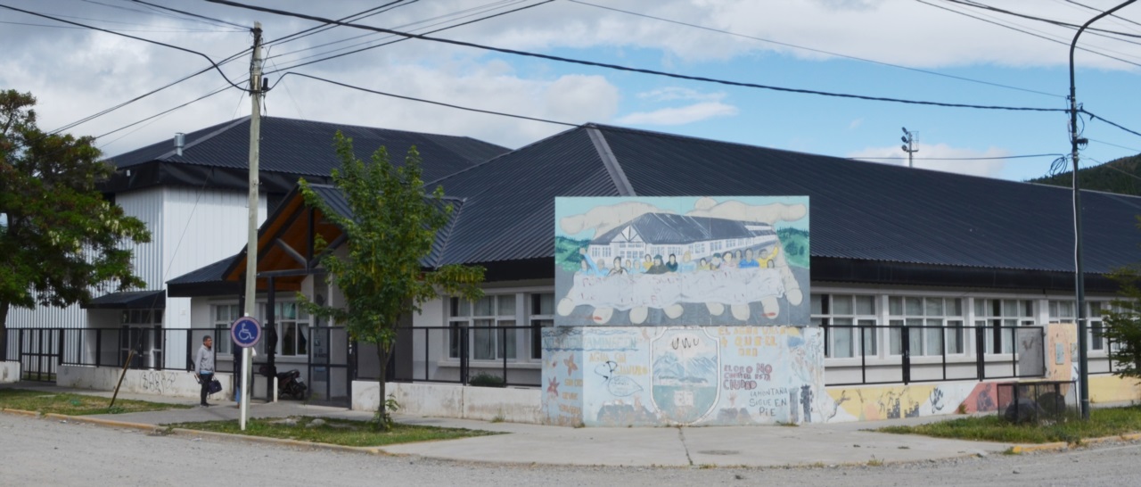 Escuela 7722 de Esquel, con problemas edilicios.