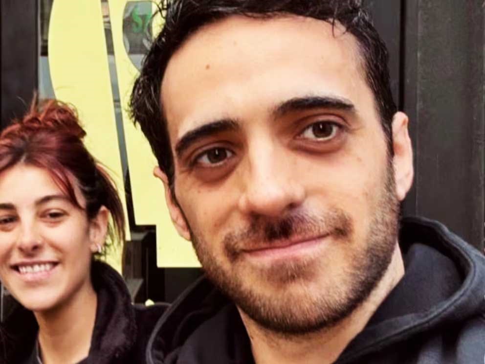 Zalazar junto Leclercq, en una foto de las redes del anestesiólogo fallecido