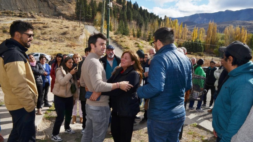 El gobernador en Valle Chico.