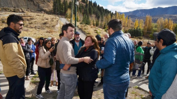 El gobernador en Valle Chico.