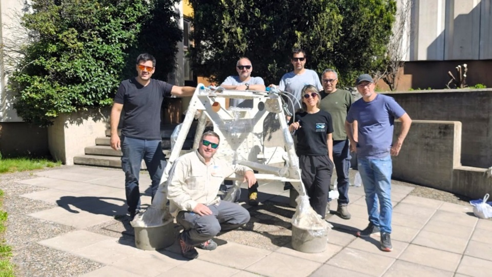 El equipo científico del CENPAT.