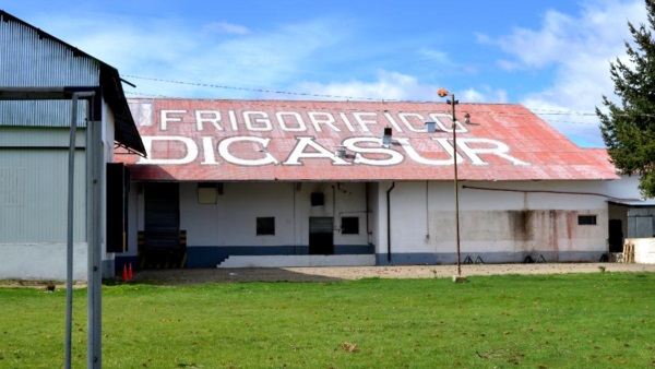 Frigorífico Dicasur de Trevellin.