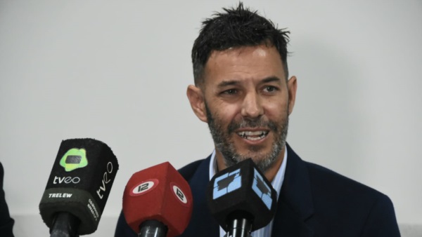 Agustín Baroni presidente del Colegio Público de Abogados de Trelew - Fotografía Sergio Esparza/ Jornada. 