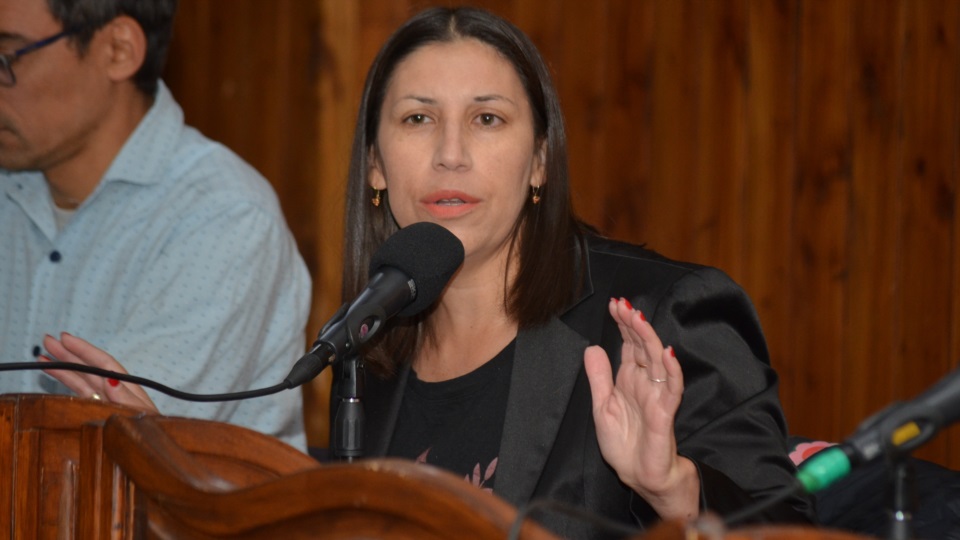 Concejal Silvana Sánchez Albornoz de Unión por la Patria