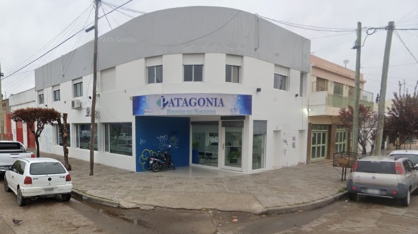 La sede de Patagonia Broker en Urquiza y Alberdi, en Trelew. 