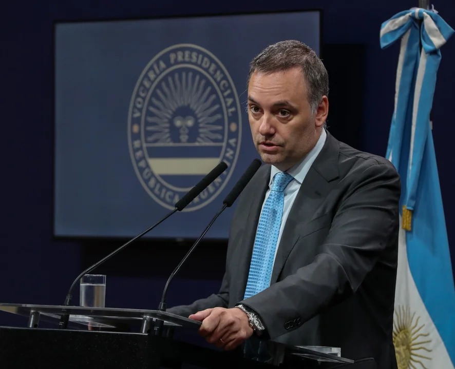 Adorni, actual jefe de Gabinete. Foto: Agencia NA/ Archivo