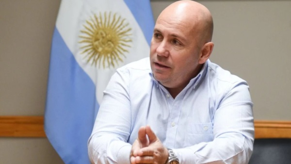 Gustavo Sastre, intendente de Puerto Madryn. 
