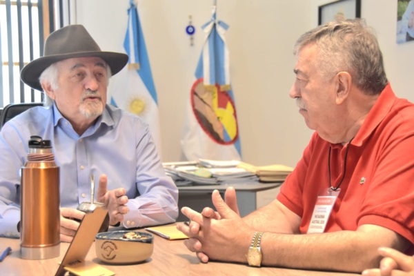 Othar con González, pensando en el futuro del peronismo.
