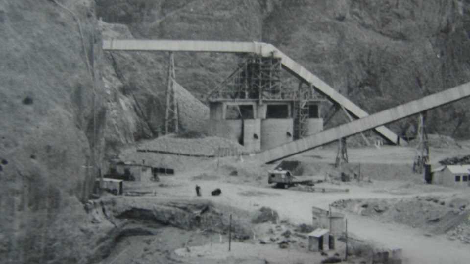 Las obras comenzaron en 1950.