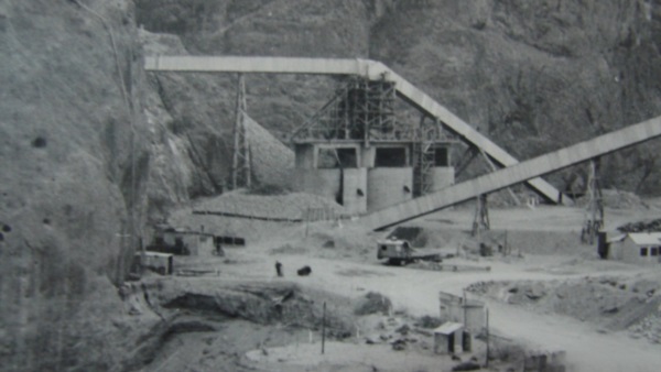 Las obras comenzaron en 1950.