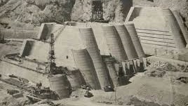 Parte de la obra hidráulica.