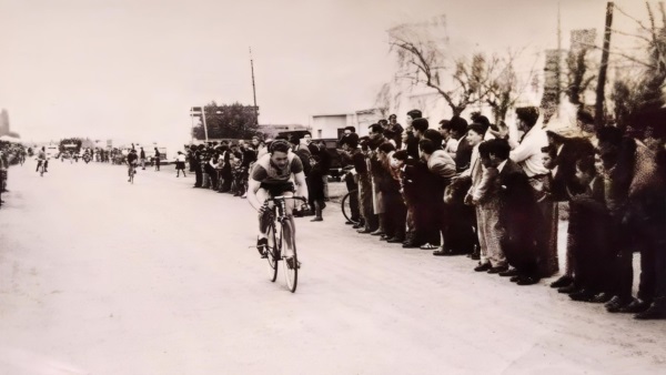 Su otra pasión: el ciclismo.