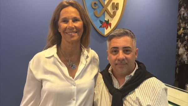 Justo Padín, pte. de la Asociación del Valle, se capacitó en la Confederación Argentina de Hockey.