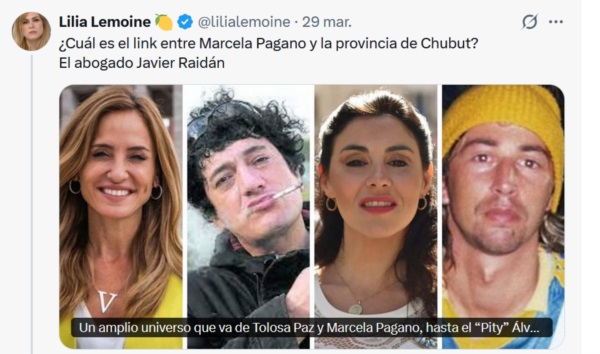 El posteo de Leomine en X.