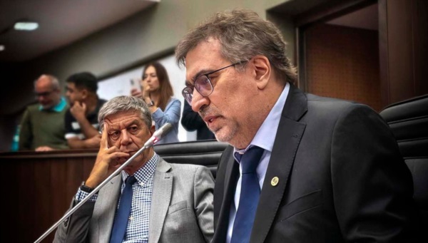 Raidan, el último día de su presidencia en el STJ.