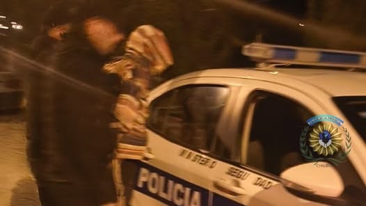 El sujeto llevado a la comisaría Segunda de Esquel.