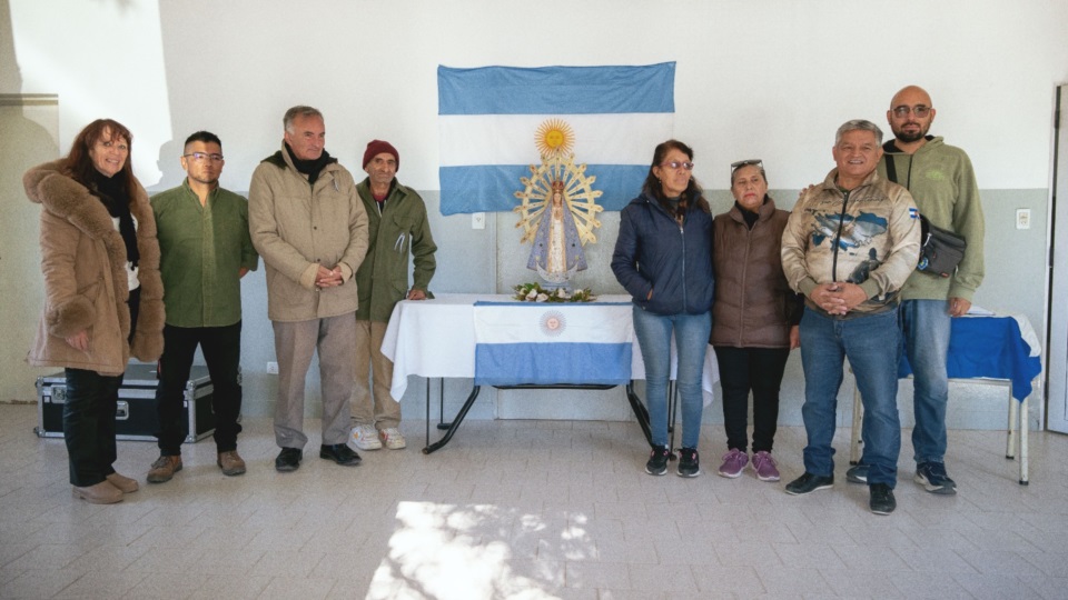 La Virgen del Luján en Rawson.