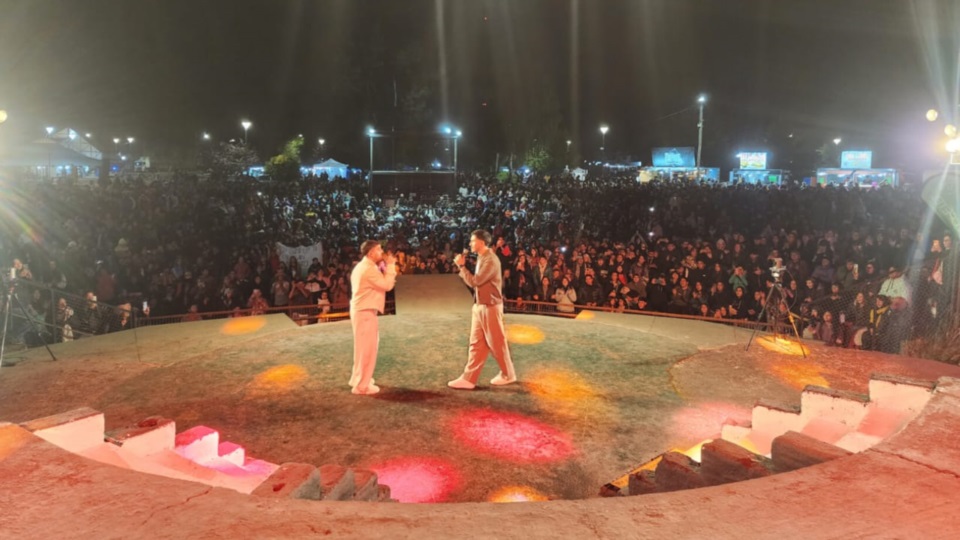 Una multitud concurrió durante el fin de semana.