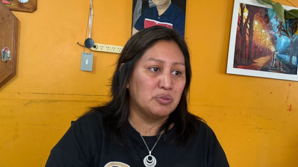 Noelia Alderete y una fuerte denuncia.