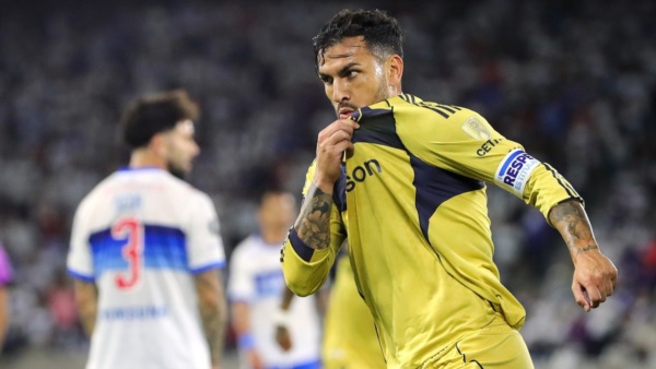 En su primer partido en la Libertadores, Leandro Paredes hizo un golazo en Chile.