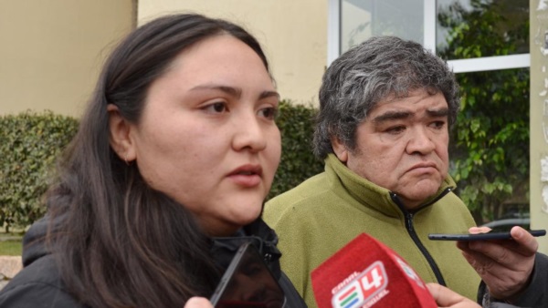 Daniela Santillán, hermana de la víctima.