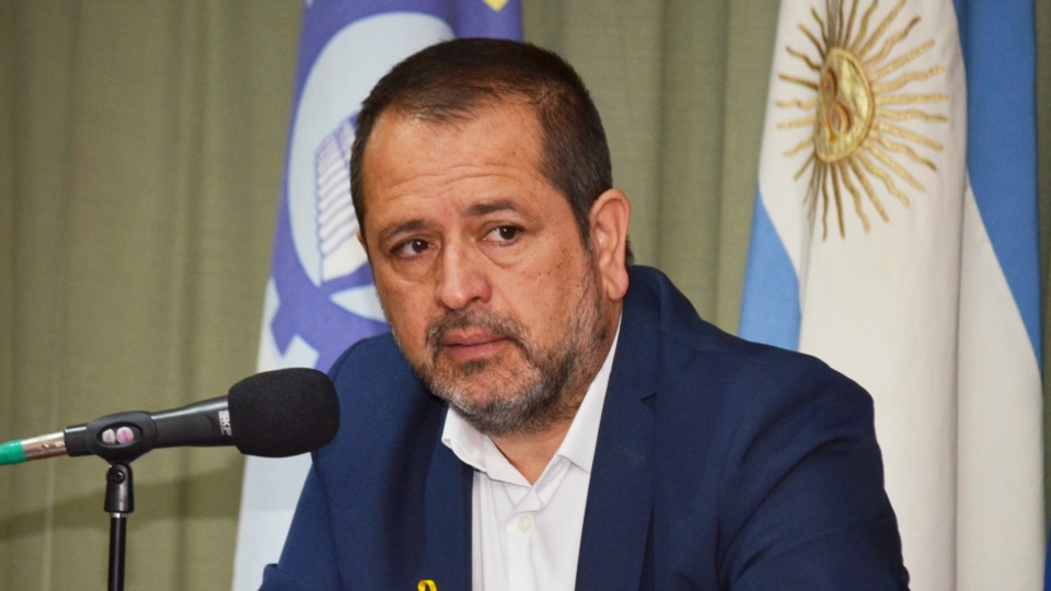 Rubén Alvarez,  presidente del Concejo  Deliberante de Esquel.