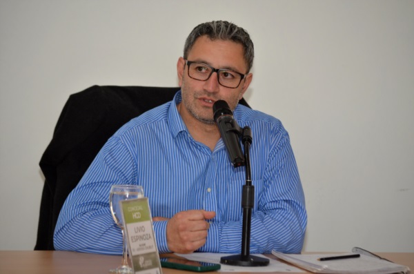 Livio Espinoza, coordinador del gabinete municipal de Trevelin