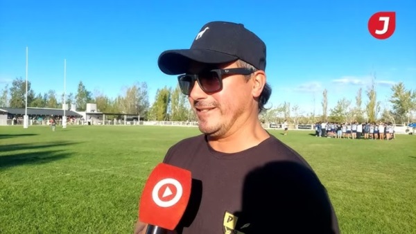 "Tata" García Padín, entrenador de Patoruzú.