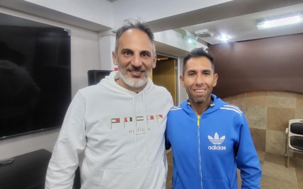 Sebastián Anaut (izquierda) asumió como Ayudante de Campo y Maximiliano Yorio (derecha), el nuevo Preparador Físico.