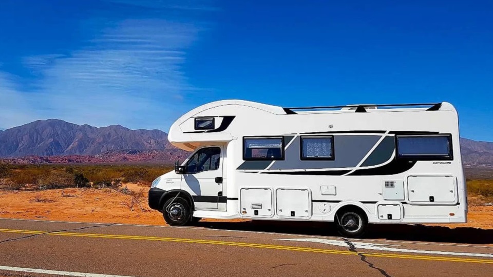 El motorhome es un gran aliado a la hora de salir a la ruta. Foto: Agencia NA (caravana.com.ar)