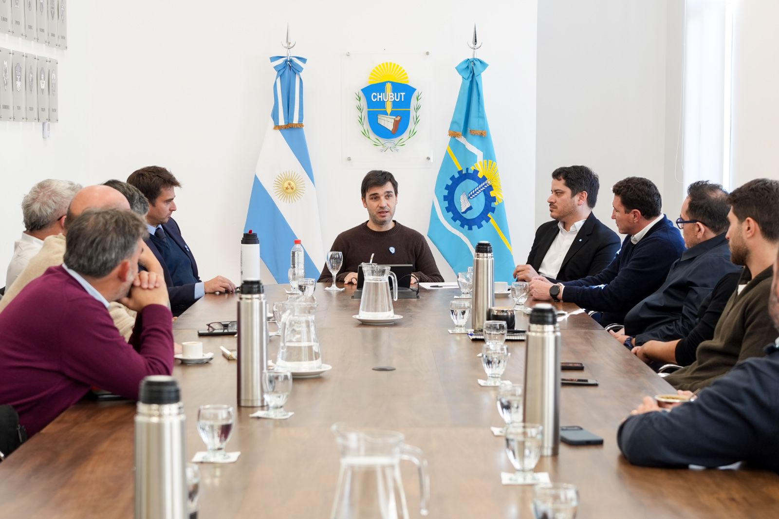 Torres en la Mesa de Desarrollo Pesquero.