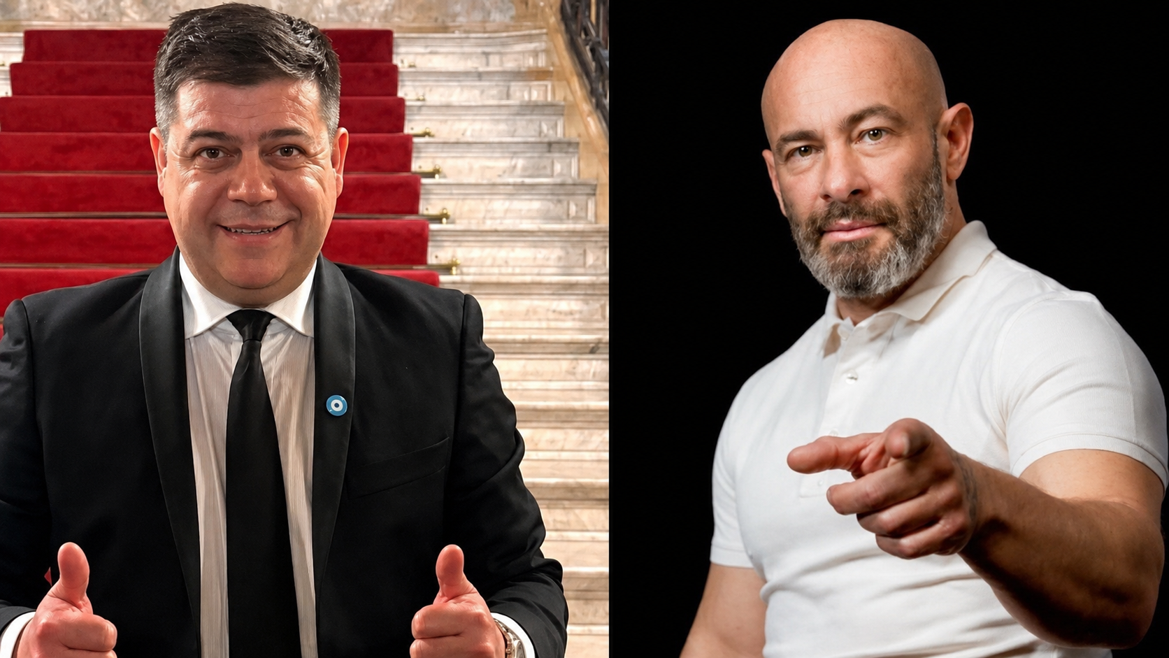 Treffinger y Massoni, referentes libertarios en Chubut.