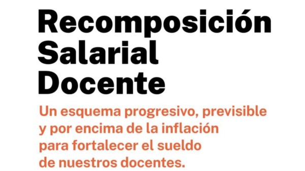 Informe de la recomposición salarial docente