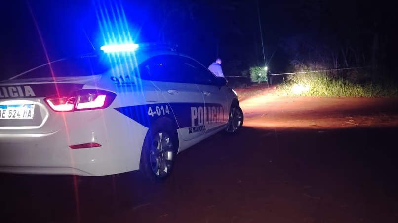 Operativo en el lugar en el que hallaron el cuerpo de la menor. Foto: Agencia NA (Policía).