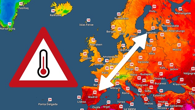 En Julio del 2025, Finlandia y España sufrieron una ola de calor inusualmente prolongada.