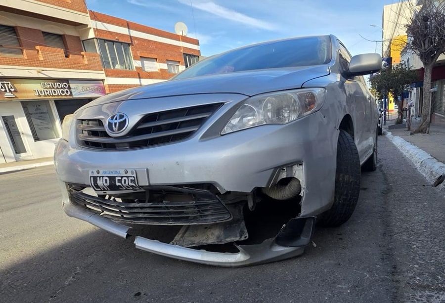 Trompa daña ¿por una grúa municipal?