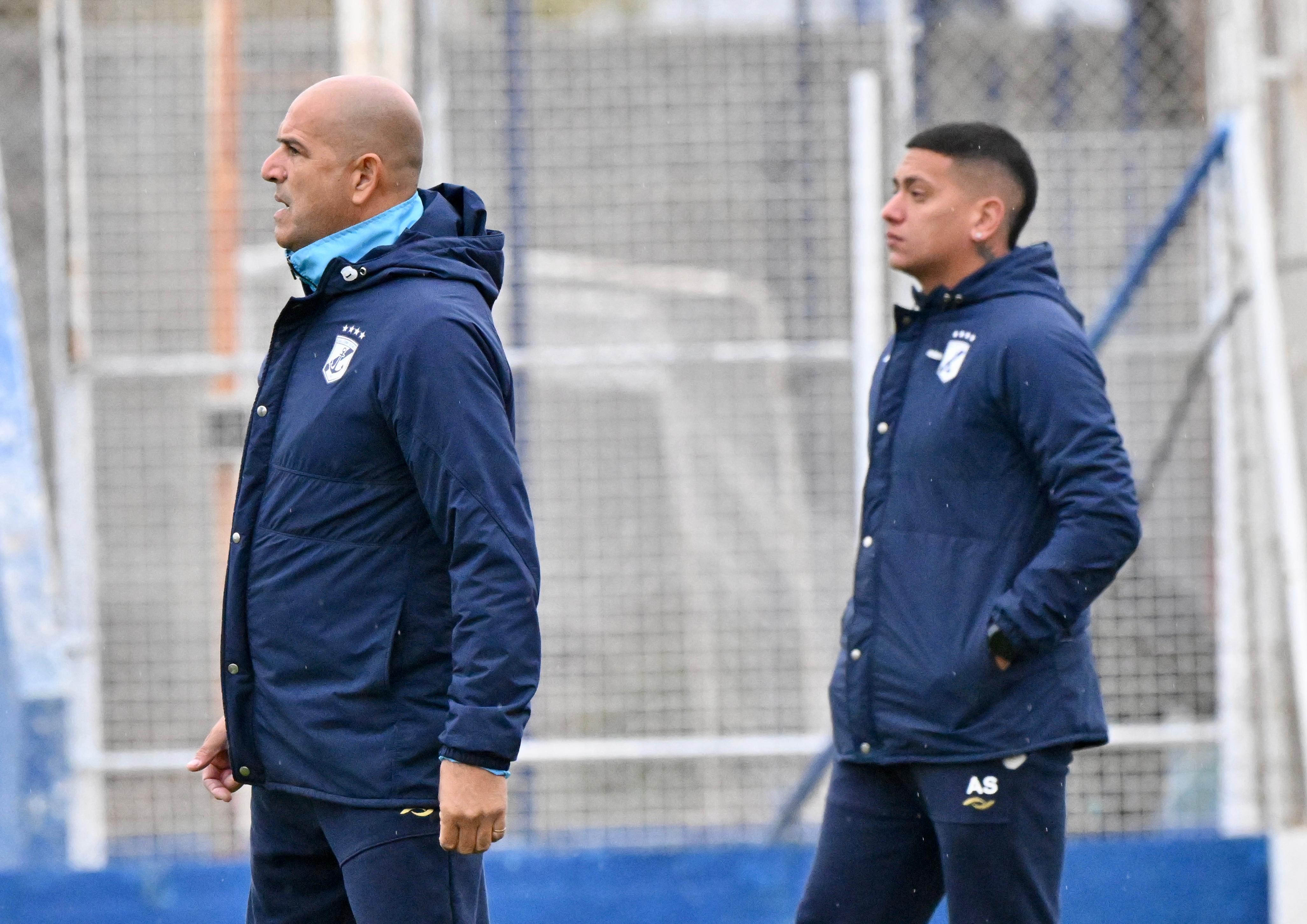 Christian Corrales junto a su Ayudante de Campo, Lautaro Duran. Foto: Daniel Feldman/Jornada Medios.