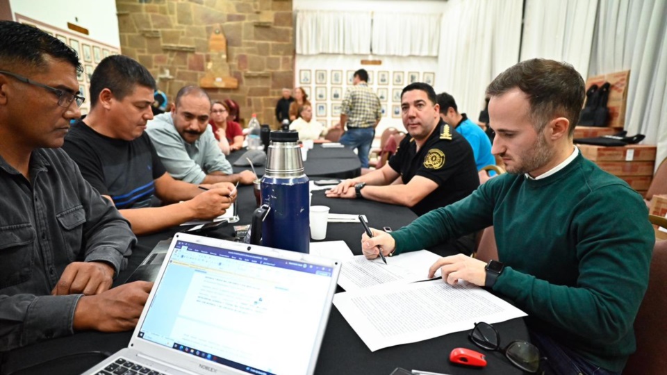 Firma del acuerdo.