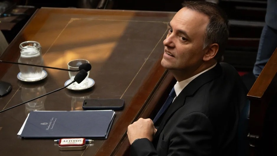 Manuel Adorni, jefe de Gabinete.