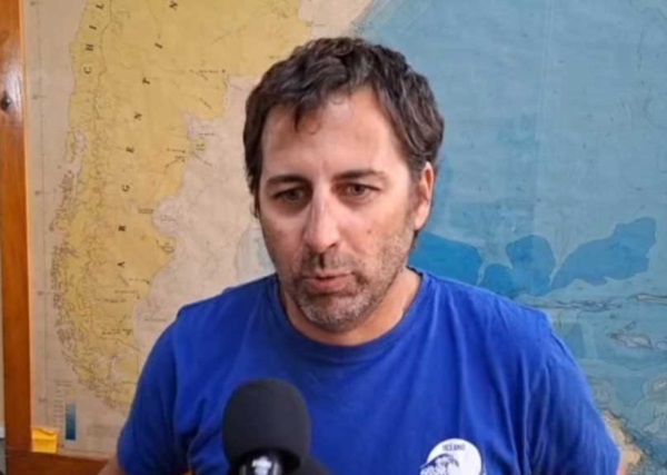 Juan Pablo Pisoni, oceanógrafo.