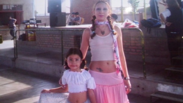 Paulina Lebbos y su hija Leticia, cuando era una niñita. Foto: Agencia NA (redes)