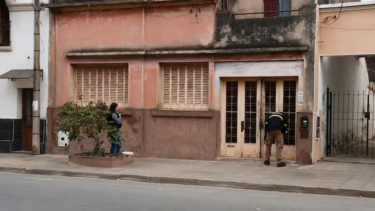 La casa de Barrelier, el lugar en el que se cometió el crimen. Foto: Agencia NA (redes).